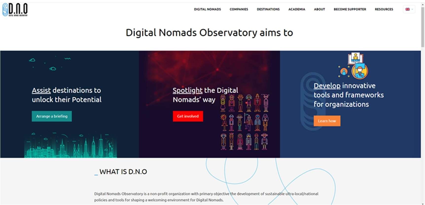 Digital Nomads Observatory Aims
